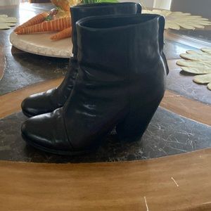 Black Rag &Bone Booties great condition.